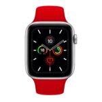 Innova Silicone Band за Apple Watch 1/2/3/4/5/6/7/8/9/10/11/SE/SE 2/SE 3 (42/44/45/46/49mm) - Red - Image 2