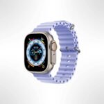 Innova Ribbed Band за Apple Watch 1/2/3/4/5/6/7/8/9/10/11/SE/SE 2/SE 3 (38/40/41/42mm) - Purple