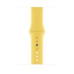 Innova Silicone Band за Apple Watch 1/2/3/4/5/6/7/8/9/10/11/SE/SE 2/SE 3 (38/40/41/42mm) - Yellow - Image 3