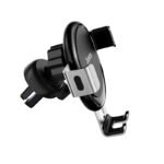 Hoco - Car Holder (CA56) - Gravity Mount, Metal Armour, Stable - Black - Image 4