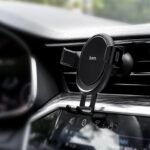 Hoco - Car Holder (CA56) - Gravity Mount, Metal Armour, Stable - Black - Image 3