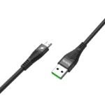 Hoco - Data Cable (U53) - USB-A to Micro USB, 4A, 1.2m. - Black - Image 3