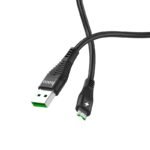 Hoco - Data Cable (U53) - USB-A to Micro USB, 4A, 1.2m. - Black - Image 2