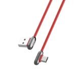 Hoco - Data Cable (U60) - USB-A to Type-C, 3A, 1.2m. - Red