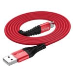 Hoco - Data Cable (X38) - USB-A to Type-C, 3A, 1m. - Red - Image 2