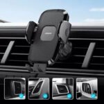 Joyroom - Car Holder (JR-ZS259) - Mechanical Air Vent, Stable, 4.7"-6.9" - Black - Image 3