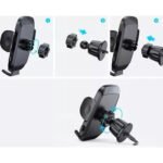Joyroom - Car Holder (JR-ZS259) - Mechanical Air Vent, Stable, 4.7"-6.9" - Black - Image 5