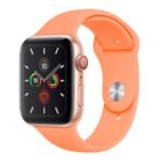 Innova Silicone Band за Apple Watch 1/2/3/4/5/6/7/8/9/10/11/SE/SE 2/SE 3 (38/40/41/42mm) - Orange