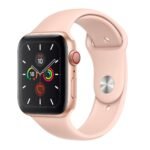 Innova Silicone Band за Apple Watch 1/2/3/4/5/6/7/8/9/10/11/SE/SE 2/SE 3 (38/40/41/42mm) - Pink sand