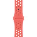 Innova Silicone Perfo Band - Apple Watch 1/2/3/4/5/6/7/8/9/10/11/SE/SE 2/SE 3 (42/44/45/46/49mm) - Peach - Image 3