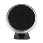 Baseus - Car Holder (SUCX140012) - Magnetic Mount, 360° Adjustable - Silver - Image 2