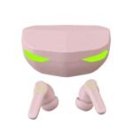 TWS - Wireless Earbuds (D17) - Bluetooth 5.0, Gaming Earbuds, True Wireless Stereo - Pink - Image 2