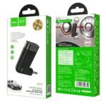 Hoco - Adapter (E53) - In-Car AUX Wireless receiver, Strong signal, V5.0 - Black - Image 5