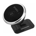 Baseus - Car Holder (SUCX140012) - Magnetic Mount, 360° Adjustable - Silver - Image 3