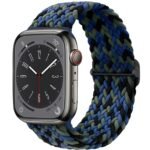 Innova Textile Band за Apple Watch 1/2/3/4/5/6/7/8/9/10/11/SE/SE 2/SE 3 (38/40/41/42mm) - Black/Blue/Green