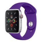Innova Silicone Band за Apple Watch 1/2/3/4/5/6/7/8/9/10/11/SE/SE 2/SE 3 (38/40/41/42mm) - Purple