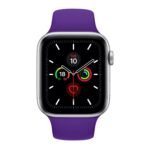 Innova Silicone Band за Apple Watch 1/2/3/4/5/6/7/8/9/10/11/SE/SE 2/SE 3 (38/40/41/42mm) - Purple - Image 2