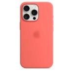 Fashion Case - Silicone Case за iPhone 15 Pro - Coral