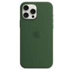 Fashion Case - Silicone Case за iPhone 15 Pro Max - Dark Green