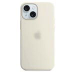 Fashion Case - Silicone Case за iPhone 15 Plus - White