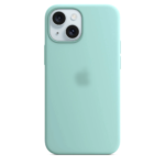 Fashion Case - Silicone Case за iPhone 15 Plus - Mint Blue